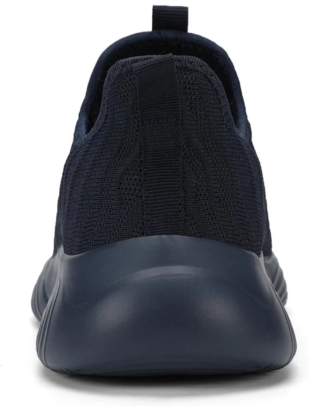 Men's Blue Slip On Walking Mesh Shoes Lightweight Comfortable Gym Running Shoes